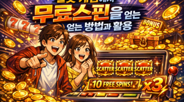 무료스핀 얻는 방법