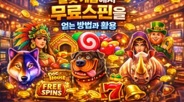 무료스핀을 얻는 방법과 활용