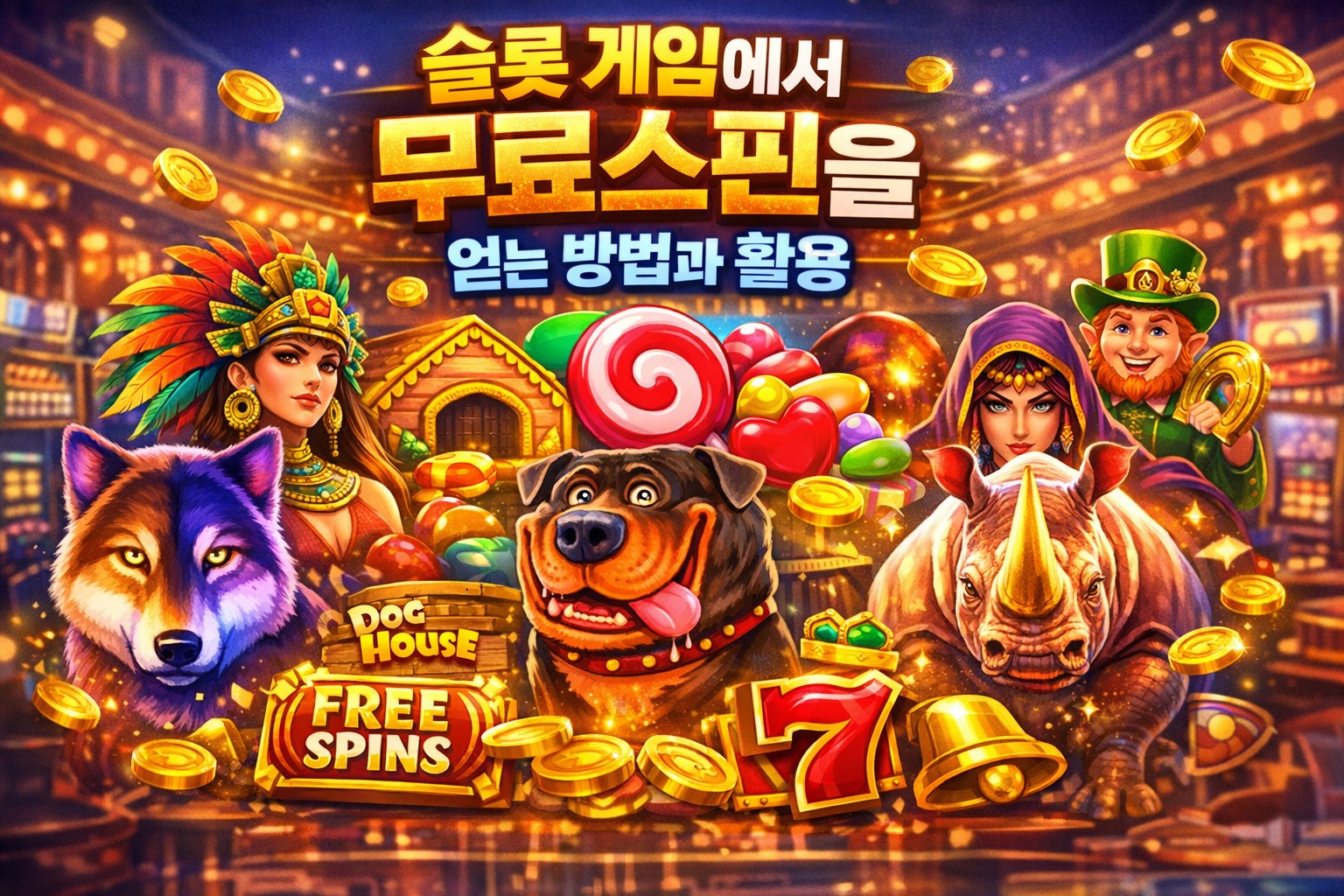 무료스핀을 얻는 방법과 활용