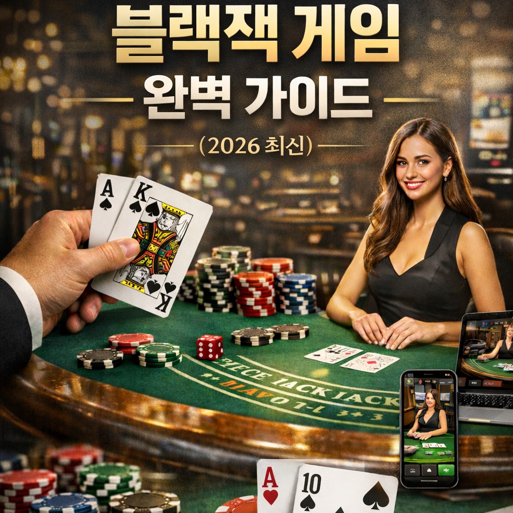 블잭잭 게임 완벽 가이드 (2026 최신)